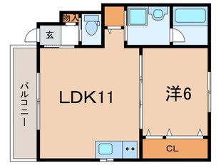 モンタージュ垂水の物件間取画像